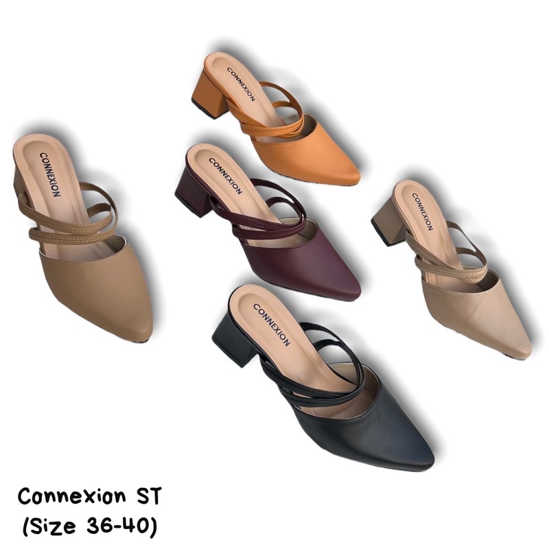 WEDGES WANITA MERK CONNEXION BRANDED MATAHARI MURAH BEST SELLER | SEPATU HAK TINGGI | HIGH HEELS KAN