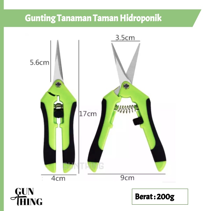 Gunting Tanaman Taman Hidroponik / Gunting Mini Dahan Bunga Bonsai Kebun / Garden Pruning Mini