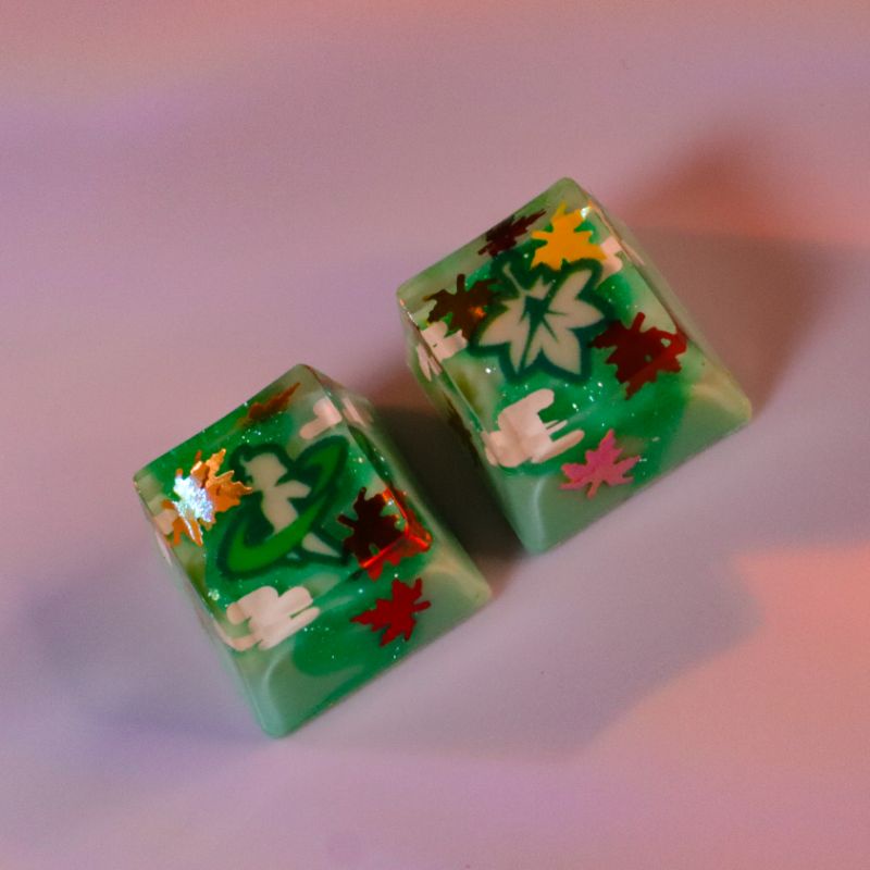 Artisan Keycaps Resin Kazuha Inspired