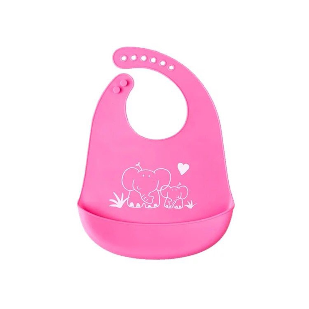 Bib bayi bahan Silicon Slabber bayi silicon premium Tatakan Makan Bayi dan Anak bahan Silikon