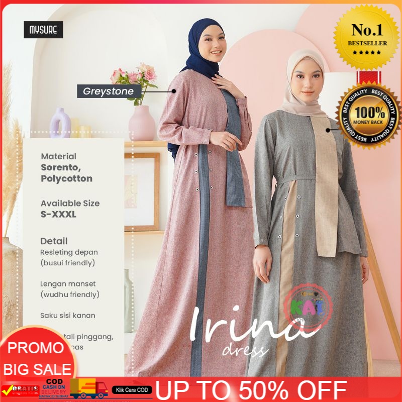 BAJU GAMIS TERBARU 2021/ BAJU MYSURE / SERAGAMAN 100% ORIGINAL PRODUCT MYSURE BIG PROMO SALE KHANIBR