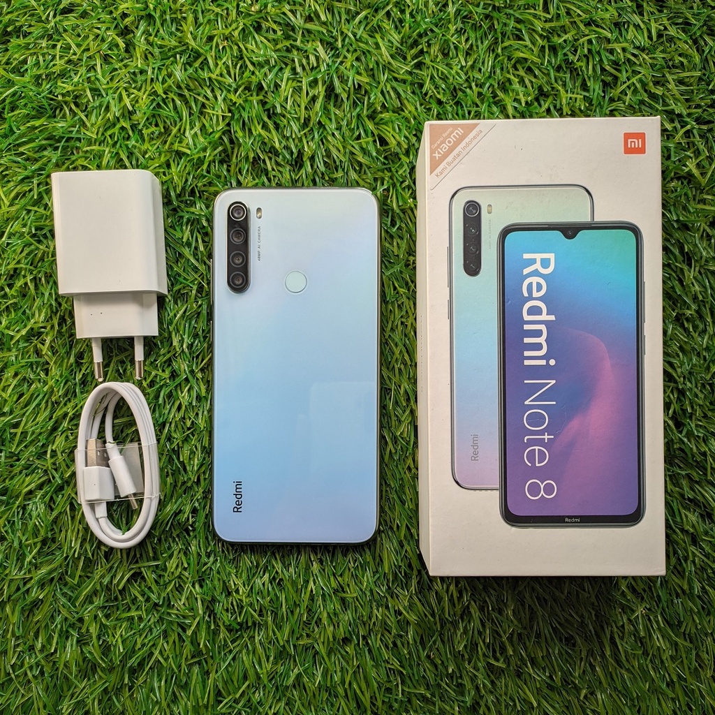 HP SECOND XIAOMI REDMI NOTE 8 4/64GB FULLSET HANDPHONE SECOND HP SEKEN HP BEKAS MURAH-3