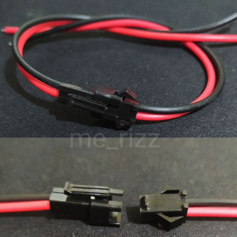 kabel soket male-female SM 2 pin