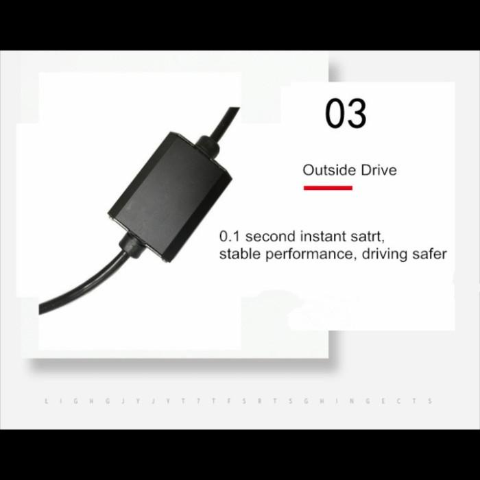 lampu led mobil H4 dengan 6philip chips sangat terang 6500K 9-30V