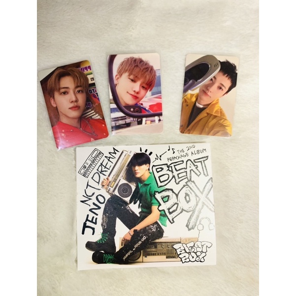 (READY) PC ALBUM DIGIPACK BEATBOX PC JAEMIN SPION PC MIXTAPE RENJUN & JAEMIN