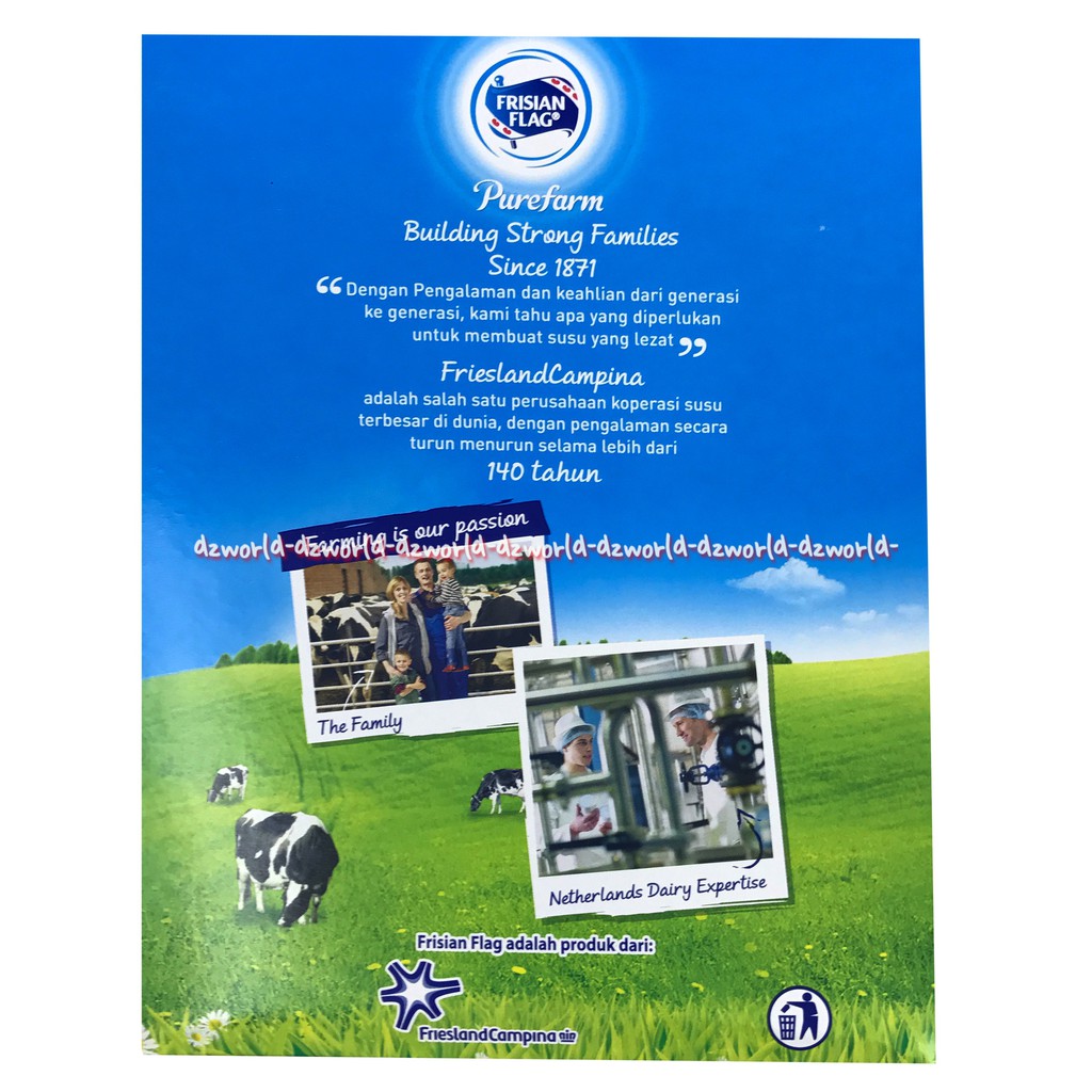 Frisian Flag Purefarm 800gr Full Cream Susu Bubuk Untuk Memenuhi Kalsium Susu Bendera FF