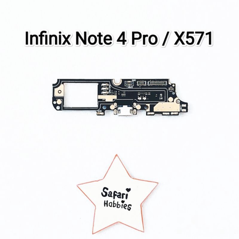 Konektor Charging Board Infinix Note 4 Pro / X571