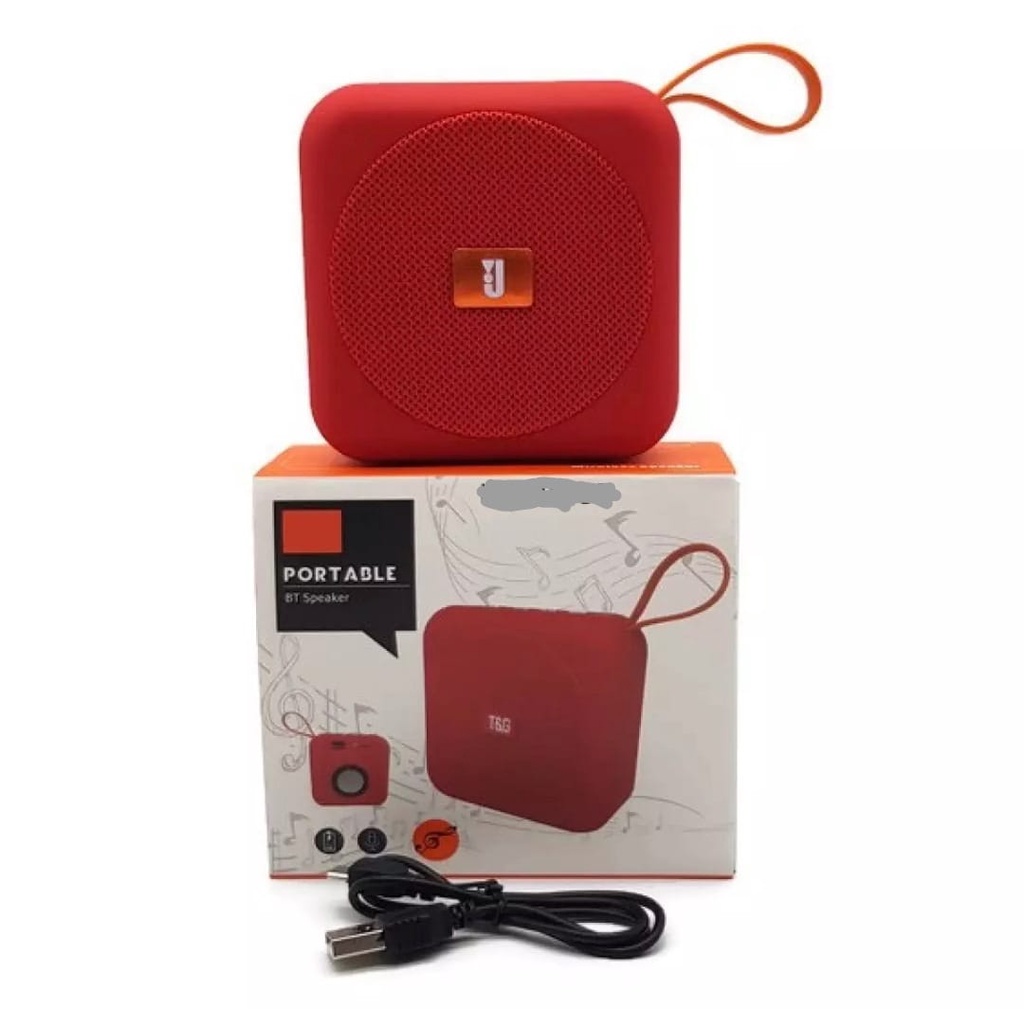 Speaker Bluetooth TG505 Portable Wireless Speaker TG-505 TG 505 Bahan Doff / karet