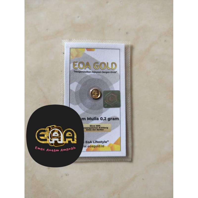 Eoa Gold 0.2 gram / Mini Gold 0.2 gram / Emas Mini 0.2 gram