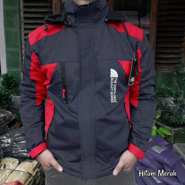 JAKET outdoor  jaket murah TERBARU & TERKECE  JAKET GUNUNG JAKET ABU JAKET NAVY JAKET TNF jaket  SUMMIT SERIEZ jaket pria wanita jaket murah jaket terbaru jaket musim dingin jaket musim hujan jaket waterproof jaket anti air jaket anti angin-htm merah down