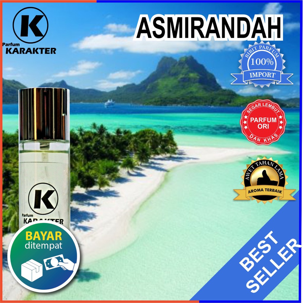 Parfum Cewek Khas Asmiranda  Bibit Parfum Import Wangi &amp; Tahan Lama  kemasan 30ml