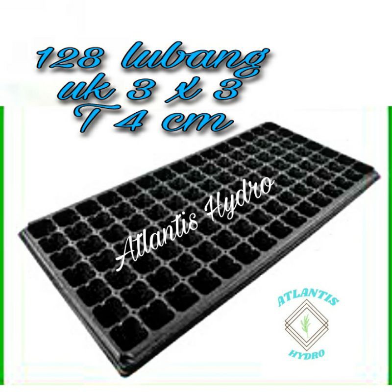 Tray Semai 128 lubang / Tray Pot Seeding Hidroponik