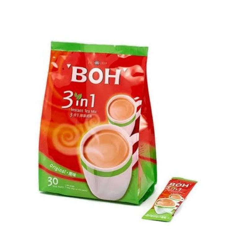 

BOH Instant Tea Mix 3in1 Original 30 x 20 Gram