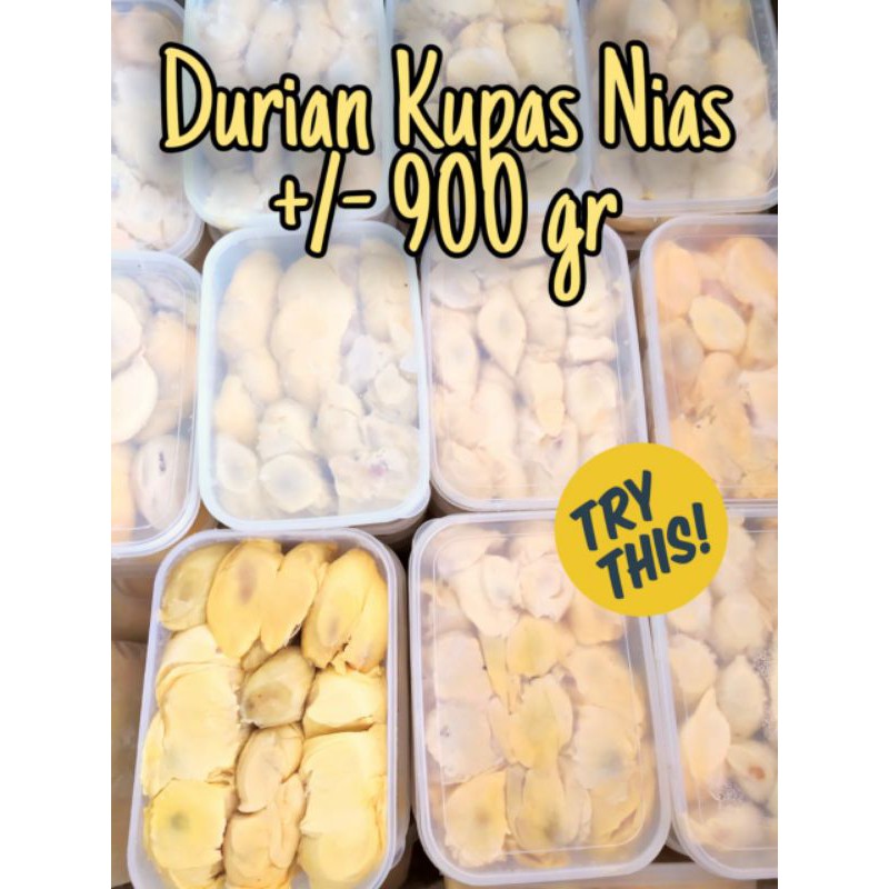 

durian kupas nias