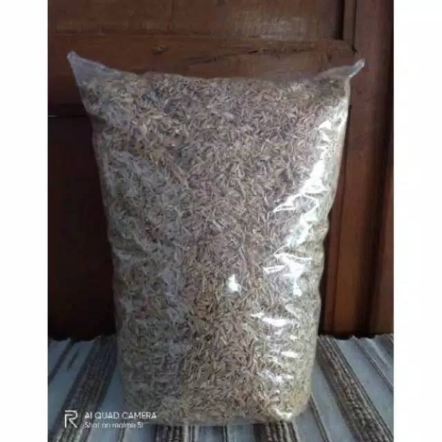 Sekam padi mentah padi merang 300gr