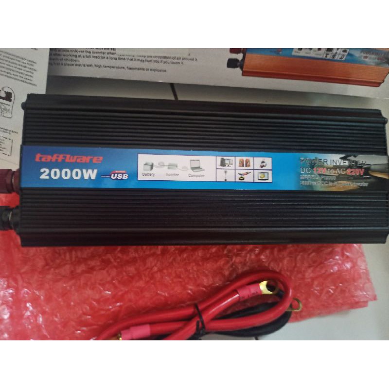 Car Power Inverter mobil - Pure Sine Wave DC 12V to AC220V 1000W PSW / MSW 2000W