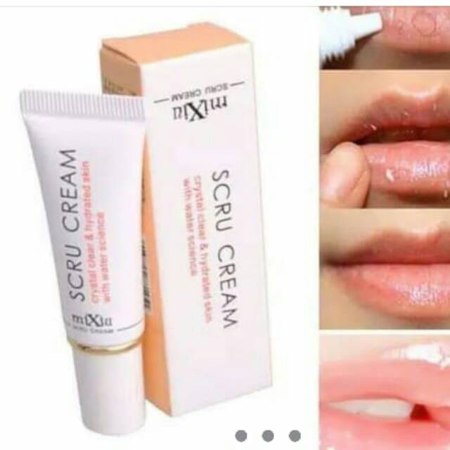 Mixiu Scru Cream Pelembab Bibir