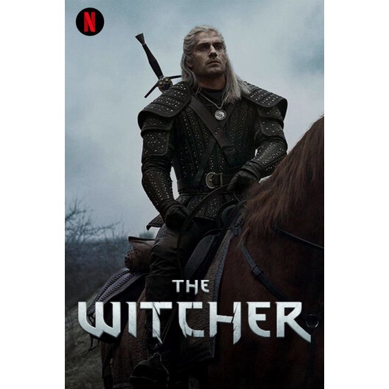 POSTER DINDING THE WITCHER (BISA CUSTOM GAMBAR)