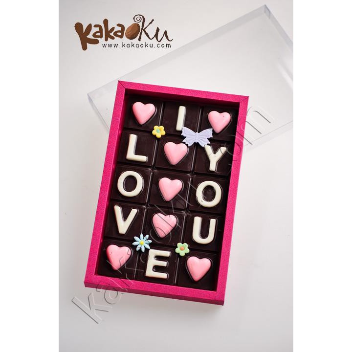 

Cokelat I love u bar