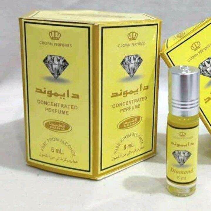 DIAMOND Parfum DOBHA 6ml Minyak Wangi Roll On Non Alkohol