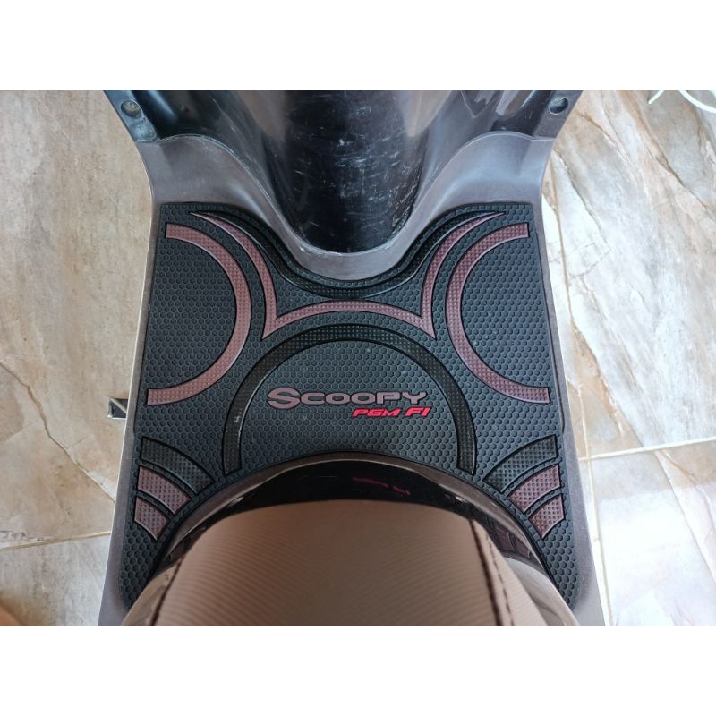 Terbaru Aksesoris Variasi Motor Scoopy - Karpet Motor Scoopy