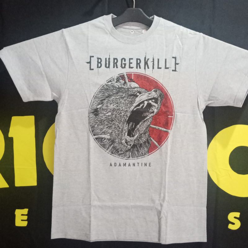 Kaos T-shirt official merchandise BURGERKILL adamantine misty