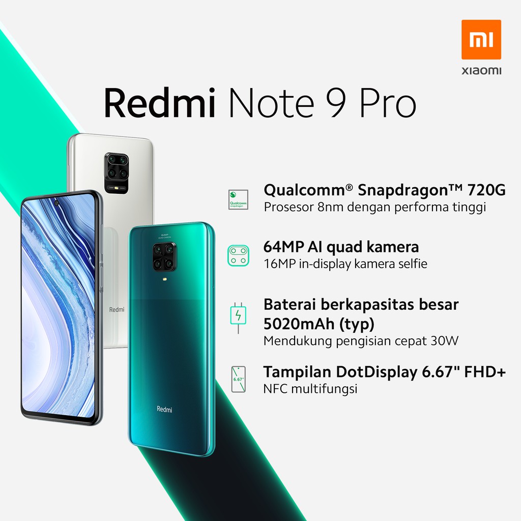 Xiaomi Redmi Note 9 Pro 6 64 Gb Shopee Indonesia