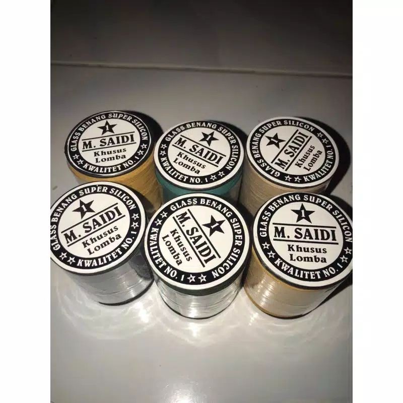 Benang Gelasan Katun Asli M.saidi/Gelasan Katun Super