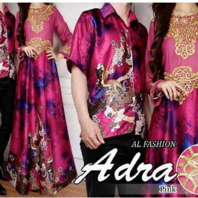 GG-COUPLE KEBAYA BATIK SUTRA-COUPLE PASANGAN-SALE LILAC