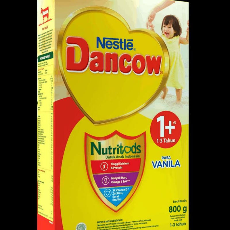 

DANCOW 1+ VANILA/MADU/COKLAT 800GR