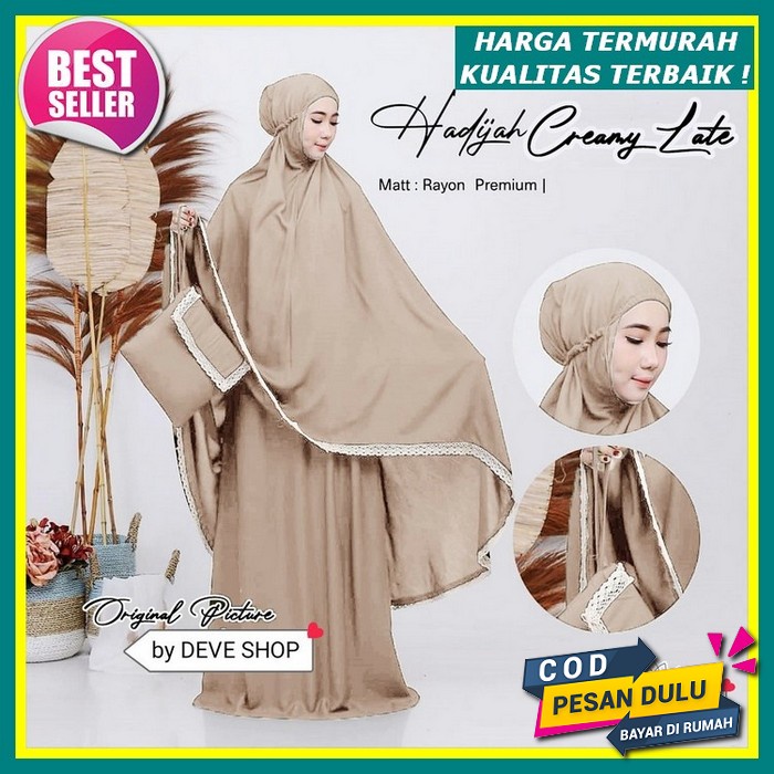 Mukena Pricilla Jumbo Polos Mukenah Lebaran Terbaru Kekinian 2021 Ue108 Mukena Shubby Katun Elice To