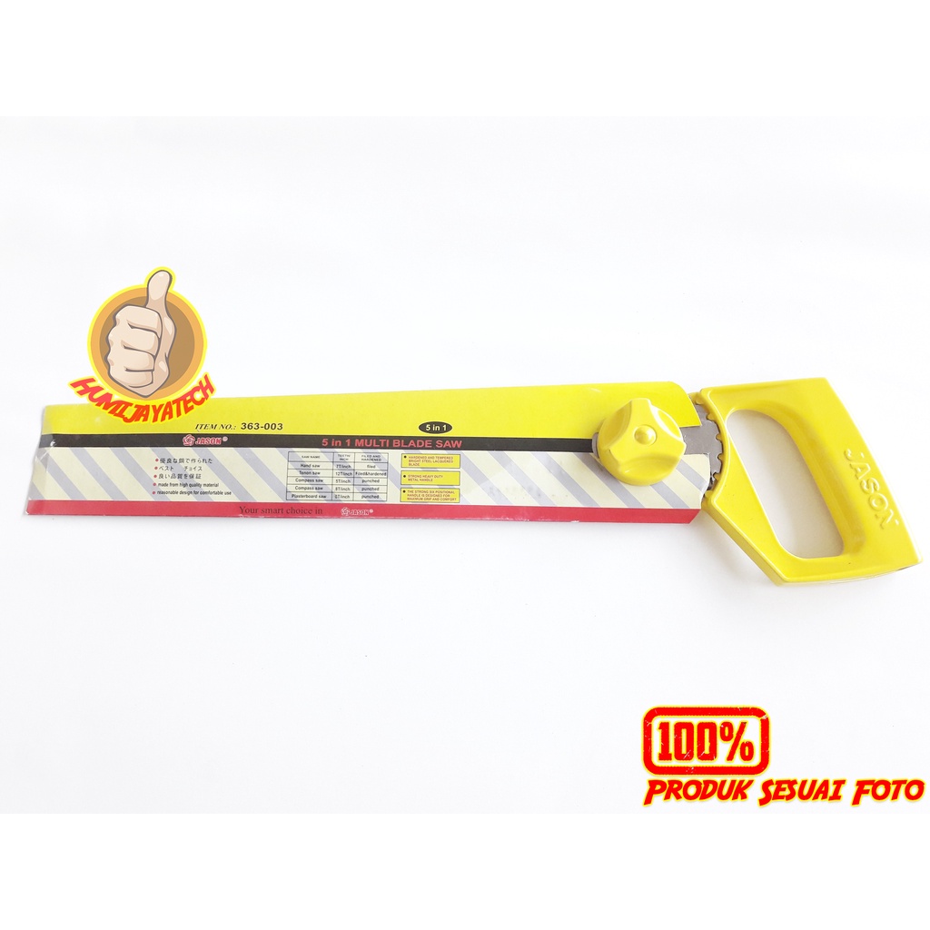 Gergaji Kayu 5 Mata Jason / Gergaji Kayu / Gergaji 5 Mata