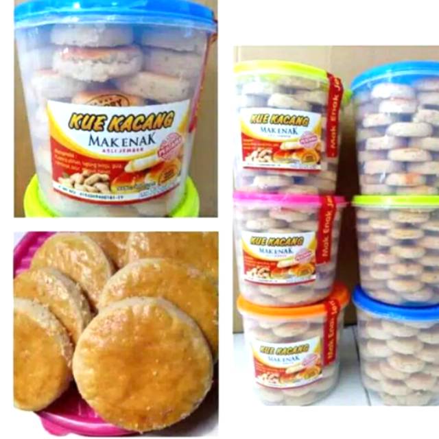 

Kue kacang / Mak enak / enak