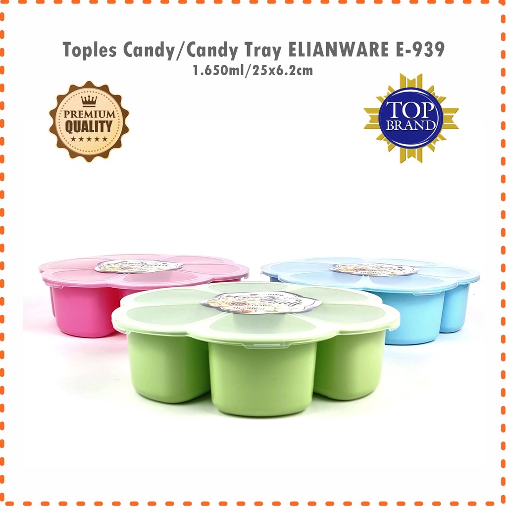 Candy Tray/Toples Candy Sekat ELIANWARE E-939