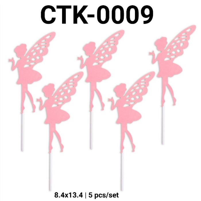 

CTK-0009 CAKE TOPPER KERTAS TUSUK HIASAN KUE TINKERBELL PERI FAIRY TERMURAH