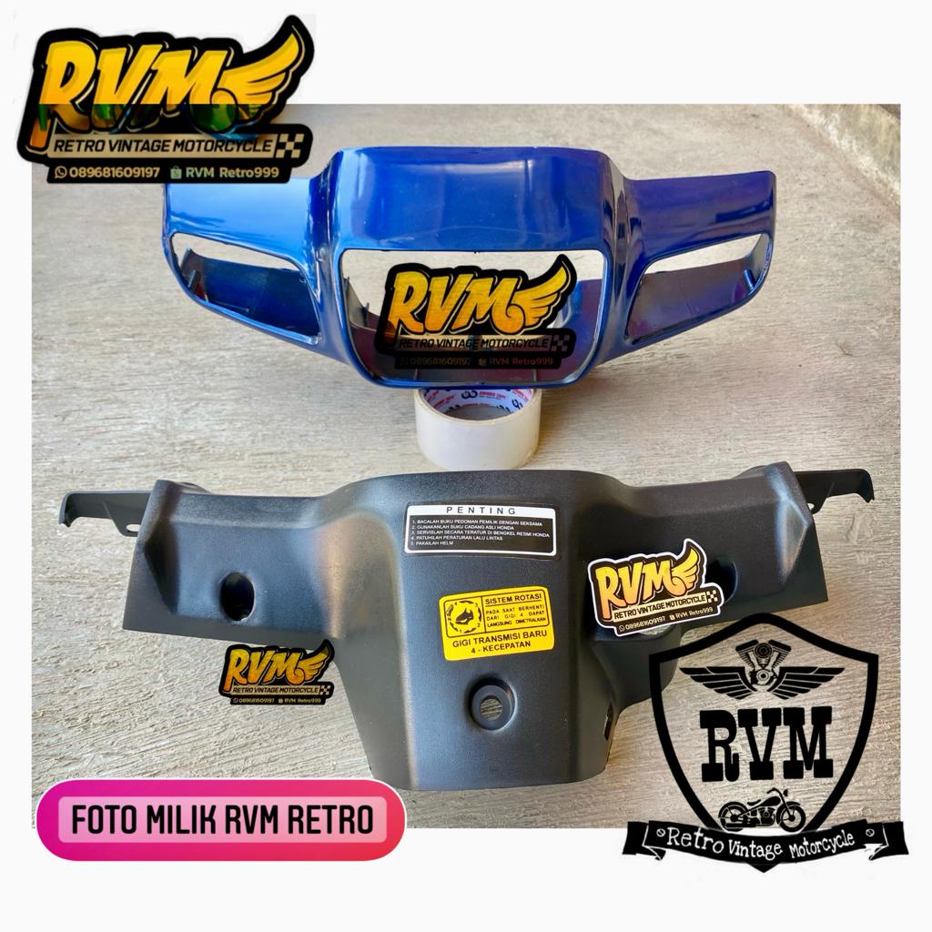 Batok depan Honda Grand biru batok belakang Grand batok lampu depan belakang Astrea Grand biru