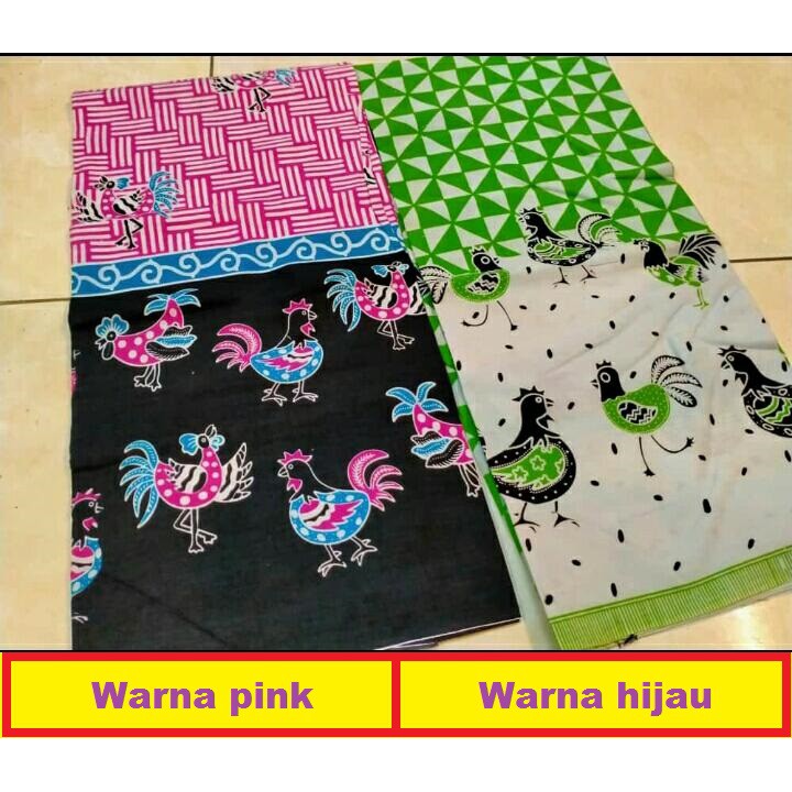 Kain Batik Solo New Motif Ayam 62 SKS