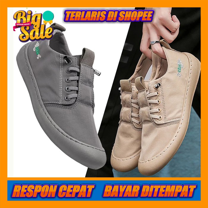 SEPATU SNEAKERS PRIA SANTAI SEPATU SNEAKER COWOK IMPORT MURAH KETS KASUAL LIGHT ELVES SHOES SM-33