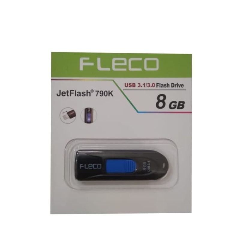 FLASHDISK ORIGINAL FLECO USB 3.1/3.0 8GB FLASH DRIVE JETFLASH 790K