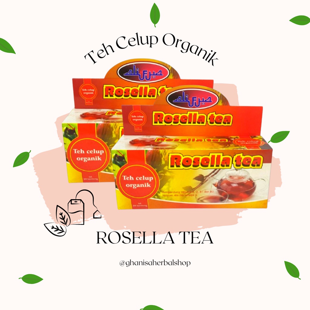 

TEH CELUP ROSELLA ALIFYA| MENURUNKAN ASAM URAT DARAH TINGGI KOLESTEROL DIABETES PROGRAM DIET DETOX