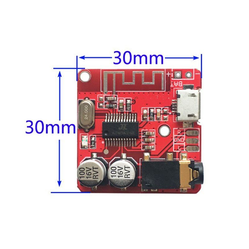 Mini Modul MP3 Bluetooth 4.1 HIFI Stereo Audio Receiver Amplifier ster