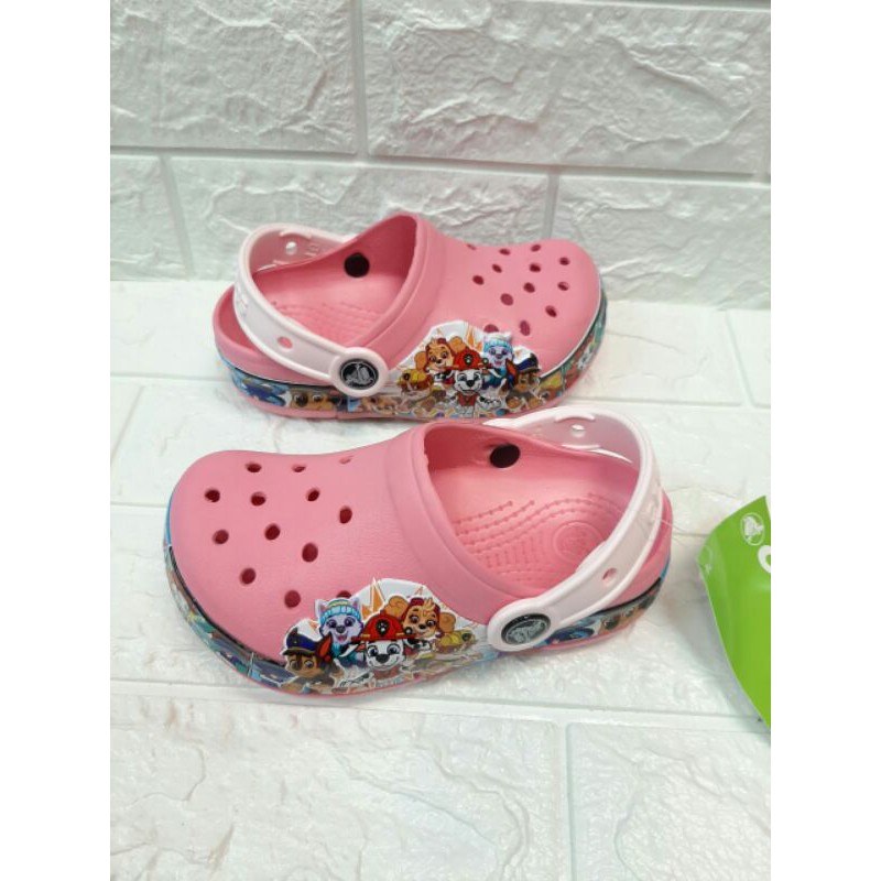 Sandal Crocs Anak / Crocs Led Paw Patrol Clog