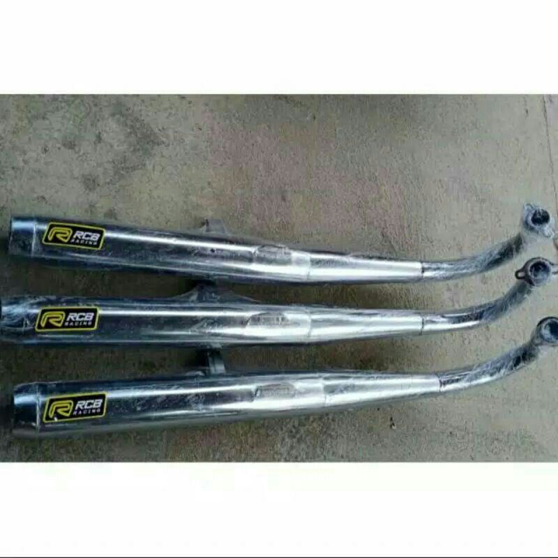 knalpot RCB standar racing RX king chrom