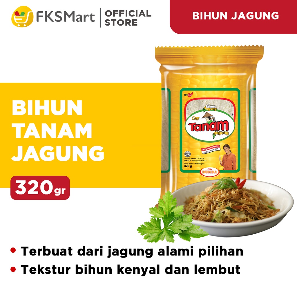 

Bihun Cap Tanam Jagung 320 gr