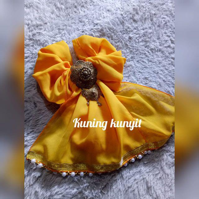 Selendang jodha-Kuning kunyit