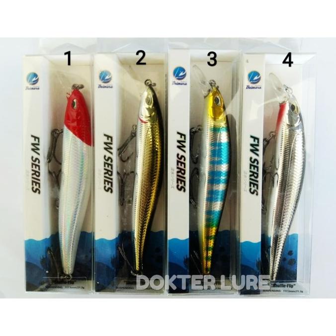 HOT PROMO LURE Minnow DAIMARU Shuffle Flip 21.3gr Suspending