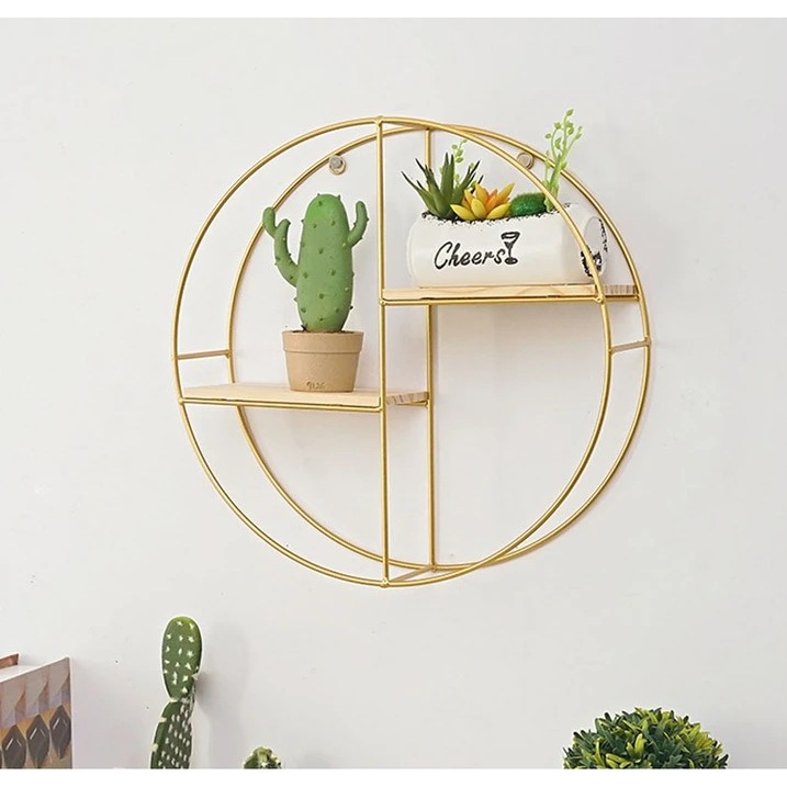 Rak Dinding Bulat  - Rak Dinding Susun - Rak Dinding Besi