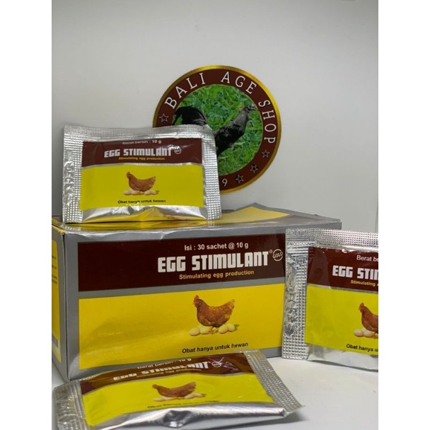 EGG STIMULANT / multivitamin untuk mempercepat produksi telur pada ayam, mengandung antibiotik