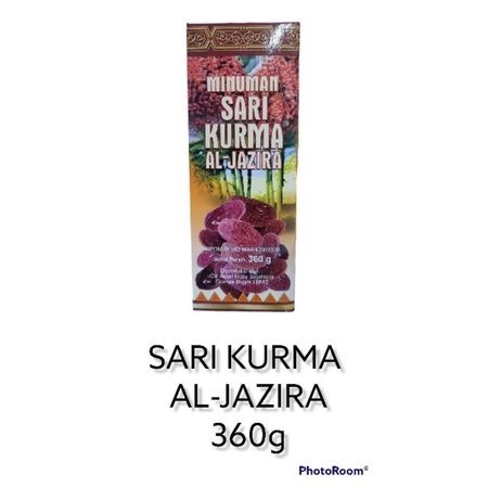 

SARI KURMA AL-JAZIRA 360g || MINUMAN SARI KURMA AL-JAZIRA