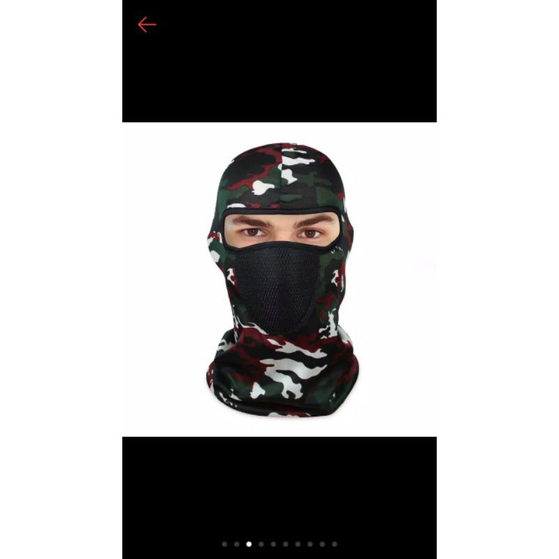 Masker Ninja Army/loreng/bj masker